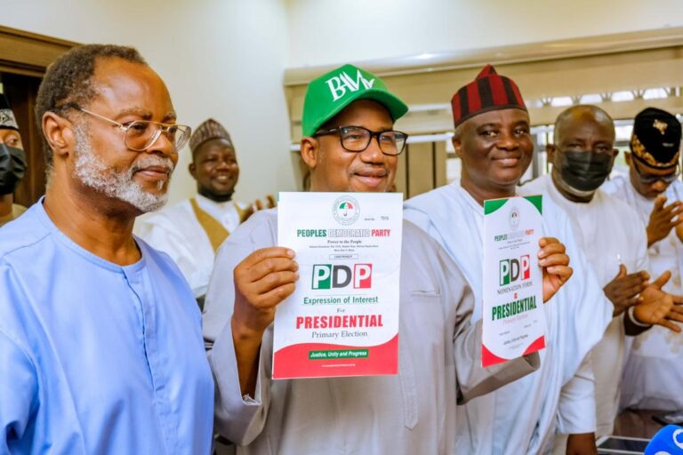 2023 : Bauchi  state Gov Bala Mohammed Join’s Presidential Race