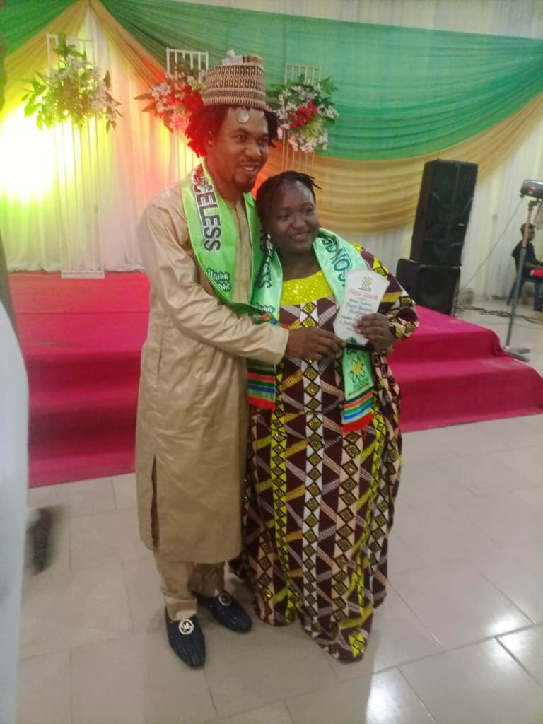 CEO Supreme family entertainment Ambassador  Joyce receives triple awards of service to humanity