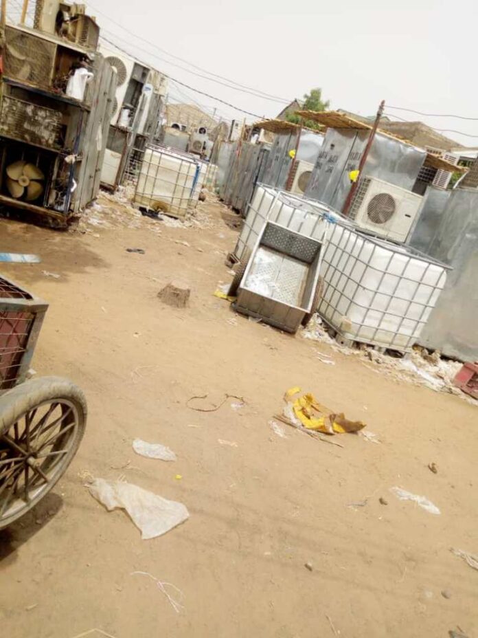 Deserted Cold room business area in Kano